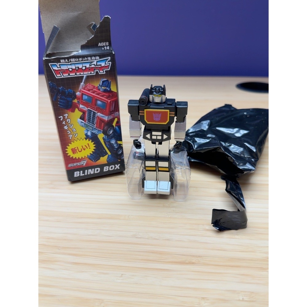 Super7 Transformers ReAction Soundblaster Blind Box Figure 3.75"